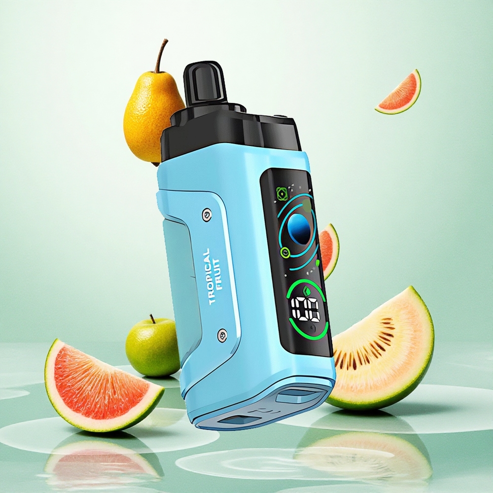 Razz Bar 45000 Puffs Eldobható Vape Trópusi Gyümölcs – Beállítható Légáramlás és 20 mg/ml Nikotinerősség