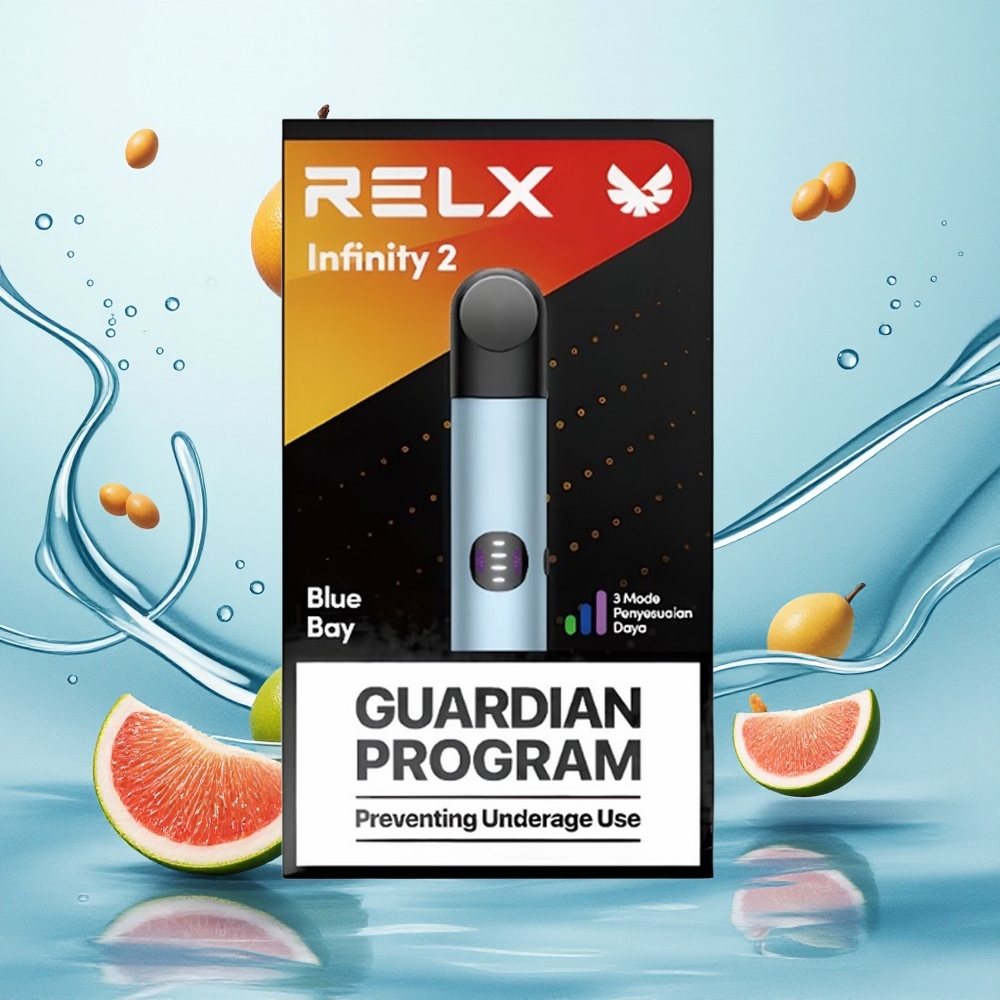 RELX Infinity 2 600-650 Puffs Kék 1,9 ml tartály