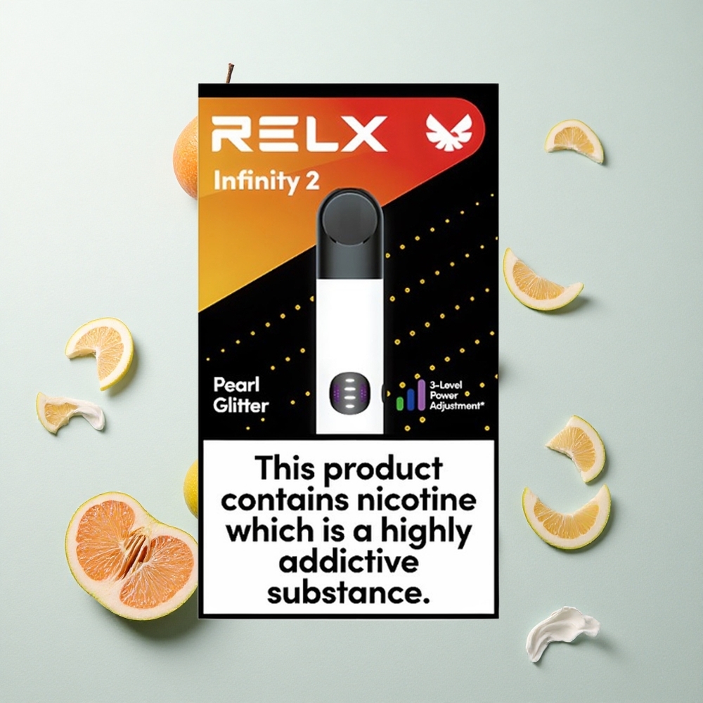 RELX Infinity 2 600-650 Puffs Pearl Por és 1,9 ml tartály