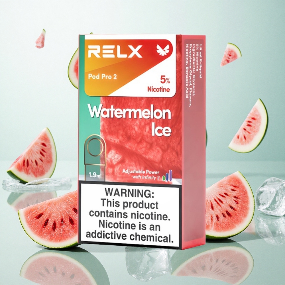 RELX Pod Pro 2 600 Puffs Görögdinnye Jég Nikotintartalom: 5%