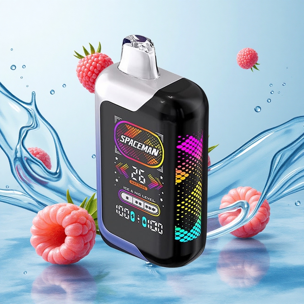SMOK SPACEMAN SP40000 Eldobható Vape Jég és Kék Málna – 1000mAh Akku és 20ml E-likvid