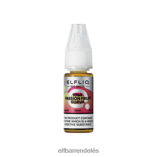 Elf Bar Bolt Budapest - ELFBAR elfliq kiwi passiógyümölcs guava nic sók - 10ml-10 mg/ml 6DL6ZV209