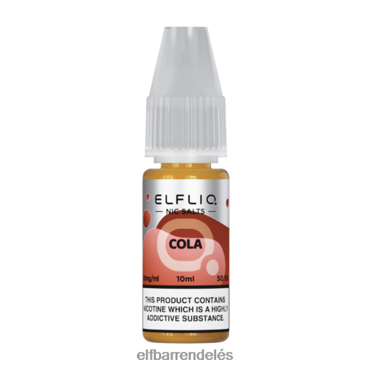 Elf Bar Bolt Budapest - ELFBAR elfliq nic-sók - kóla - 10ml-10 mg/ml 6DL6ZV194