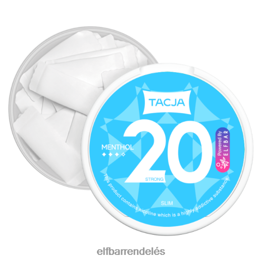 Elf Bar Budapest Buy - ELFBAR tacja nikotin tasak - mentol - 1db-20mg/g 6DL6ZV223