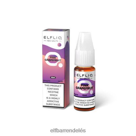 Elf Bar Magyarország - ELFBAR elfliq rózsaszín grapefruit nicsók - 10ml-20 mg/ml 6DL6ZV203