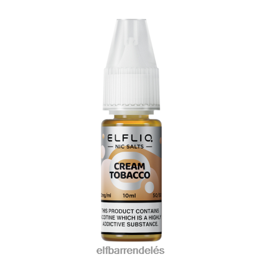 Elf Bar Rendelés - ELFBAR elfliq krém dohány sók -10ml-10mg/ml 6DL6ZV211