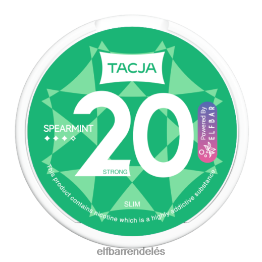 Elf Bar Rendelés - ELFBAR tacja nikotin tasak - fodormenta - 1db-18mg/g 6DL6ZV226