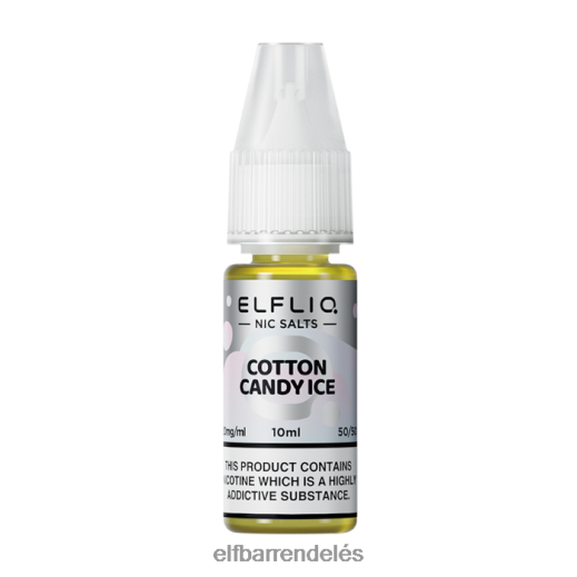 Elf Bar Rendelés Magyarország - ELFBAR elfliq vattacukor jeges nicsók - 10ml-10 mg/ml 6DL6ZV213