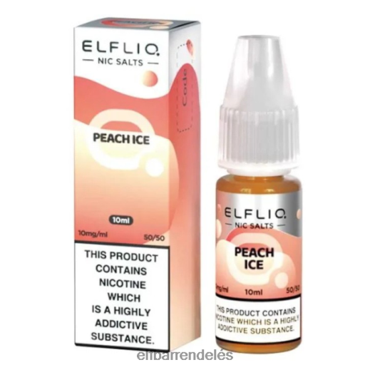 Elf Bar Rendelés Olcsón - ELFBAR elfliq nic sók - őszibarack jég - 10ml-10 mg/ml 6DL6ZV185