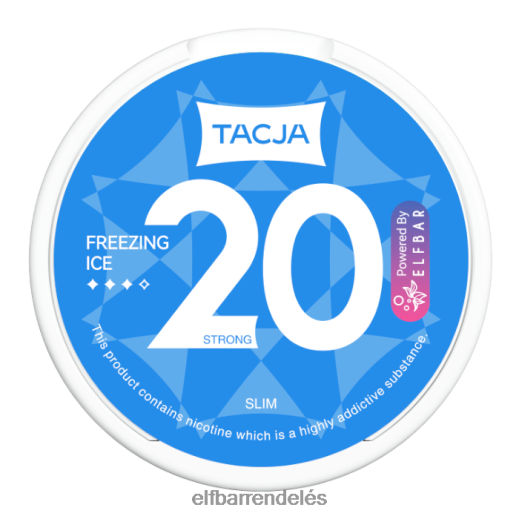 Elf Bar Rendelés Olcsón - ELFBAR tacja nikotin tasak - fagyasztó jég - 1db-20mg/g 6DL6ZV230