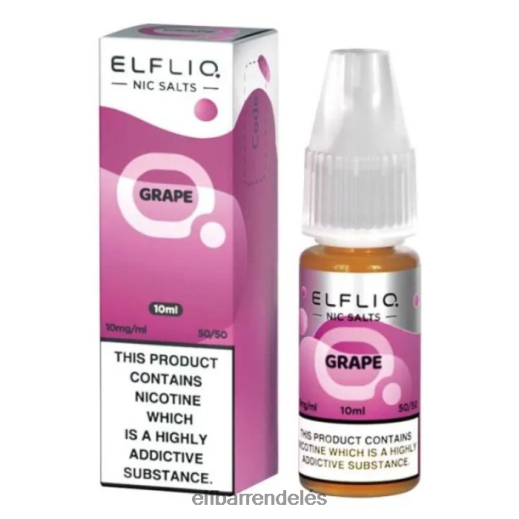 Elf Bar Rendeles Olcson - ELFBAR elfliq nic sók - szőlő - 10ml-10 mg/ml 6DL6ZV191