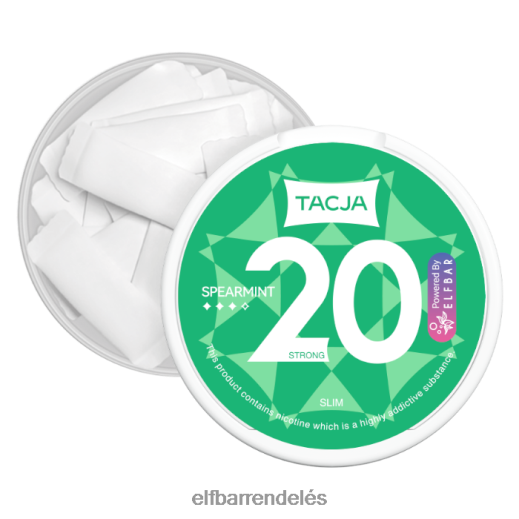 Elfbar Rendeles - ELFBAR tacja nikotin tasak - fodormenta - 1db-20mg/g 6DL6ZV227