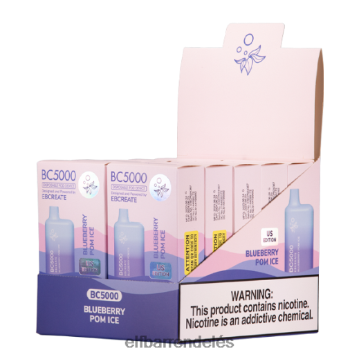 Elf Bar Bolt Budapest - ELFBAR áfonya pom ice bc5000 fogyasztó - 40mg - egyszeri 6DL6ZV254