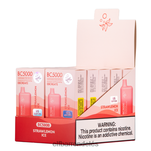 Elf Bar Bolt Budapest - ELFBAR strawlemon ice bc5000 fogyasztó - 40mg - single 6DL6ZV284