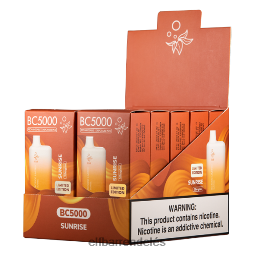 Elf Bar Budapest Shop - ELFBAR sunrise bc5000 fogyasztó - 50mg - egyszeri 6DL6ZV282