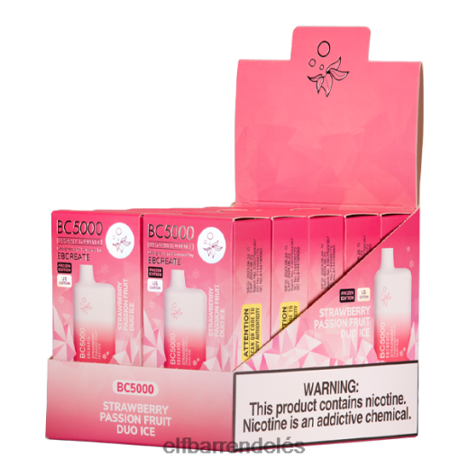 Elf Bar Rendelés - ELFBAR eper maracuja duo ice bc5000 fogyasztó - 50mg - single 6DL6ZV261