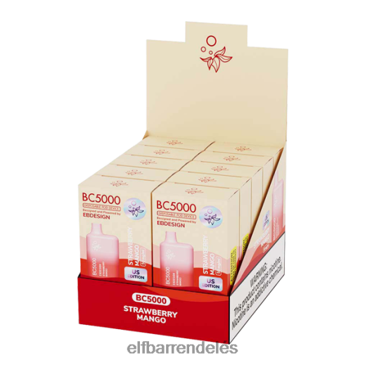 Elf Bar Rendeles Olcson - ELFBAR eper mangó bc5000 fogyasztó - egyszeri - 50mg 6DL6ZV266