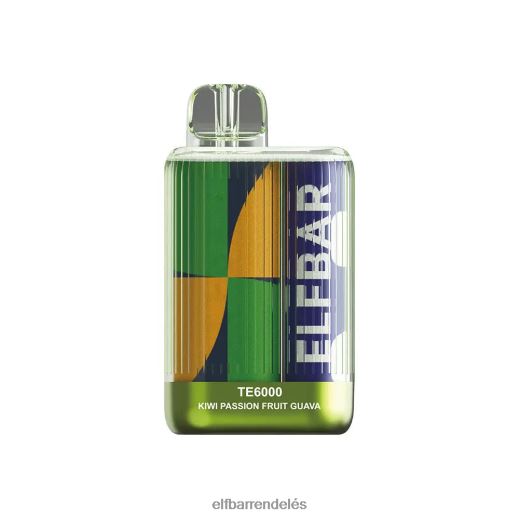 Elf Bar Budapest Shop - ELFBAR eldobható vape te6000 puff 6DL6ZV387 lédús őszibarack