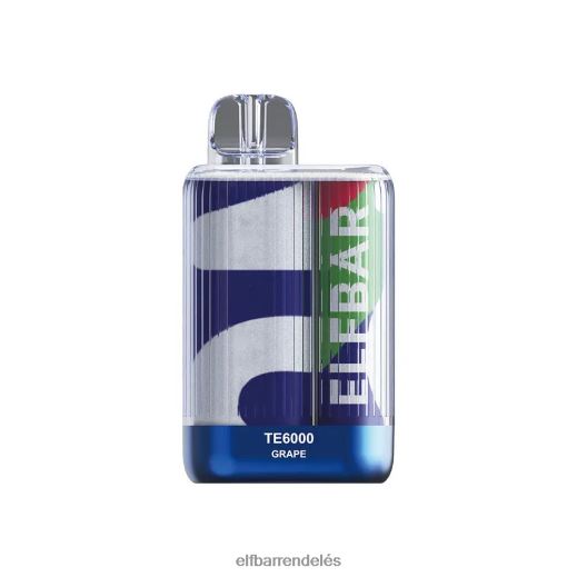 Elf Bar Budapest Shop - ELFBAR eldobható vape te6000 puff 6DL6ZV387 lédús őszibarack