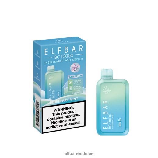 Elf Bar Magyarország - ELFBAR eldobható vape új bc10000 10000puff 6DL6ZV338 kék razz jég