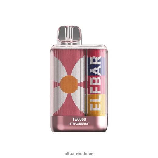 Elf Bar Magyarország - ELFBAR eldobható vape te6000 puff 6DL6ZV383 eper banán