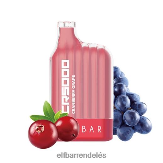 Elf Bar Rendelés Magyarország - ELFBAR cr5000 eldobható vape 5000 fújás 6DL6ZV333 kivi maracuja guava