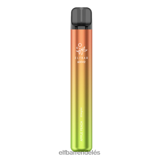 Elf Bar Rendeles Olcson - ELFBAR 600v2 eldobható vape - 20mg 6DL6ZV11 alma őszibarack