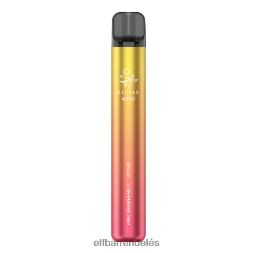 Elf Bar Vape Magyarország - ELFBAR 600v2 eldobható vape - 20mg 6DL6ZV19 rózsaszín grapefruit