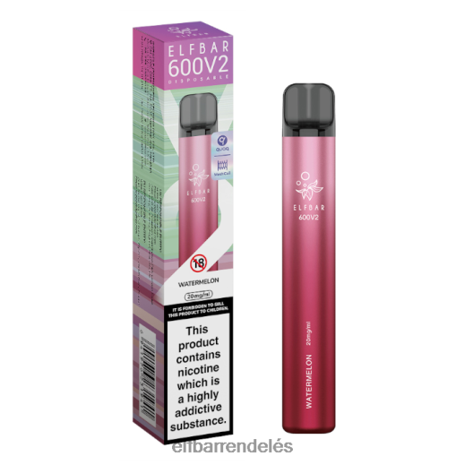 Elf Bar Vape Magyarország - ELFBAR 600v2 eldobható vape - 20mg 6DL6ZV4 görögdinnye