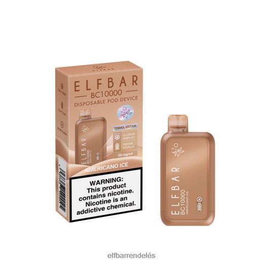 Elf Bar Vape Magyarország - ELFBAR eldobható vape új bc10000 10000puff 6DL6ZV349 americano jég
