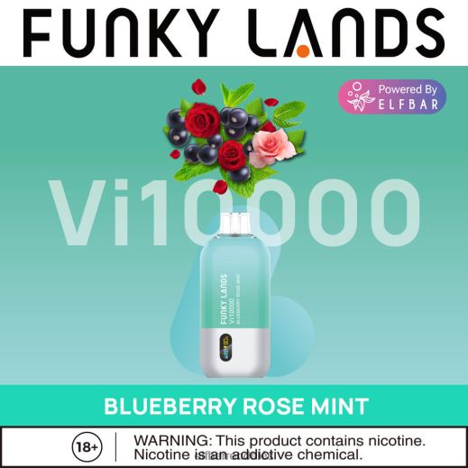 Elf Bar Vape Magyarország - ELFBAR funky lands eldobható vape vi10000 puff 6DL6ZV460 áfonyás jég