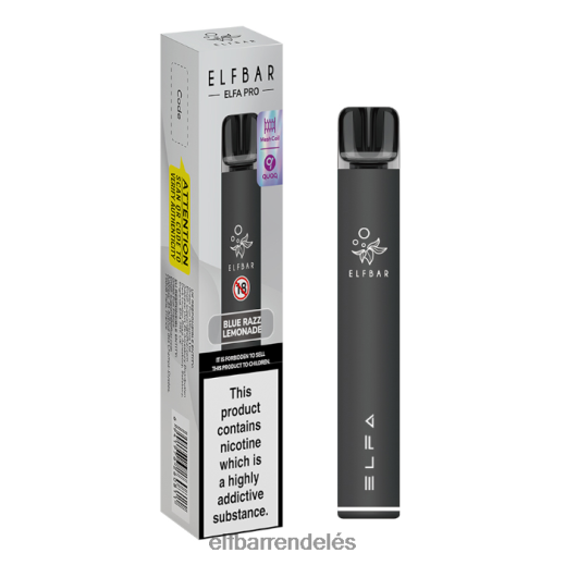 Elf Bar Bolt Budapest - ELFBAR elfa pro pod kit - újratölthető 6DL6ZV74 alkonylila + őrült kék előretöltött hüvely