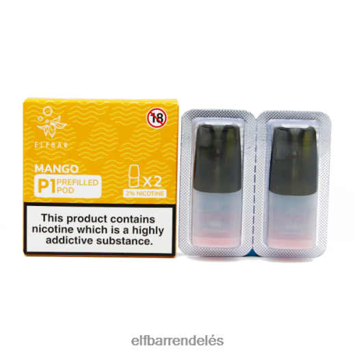 Elf Bar Bolt Budapest - ELFBAR mate 500 p1 előretöltött hüvely - 20 mg (2 csomag) citrom és lime 6DL6ZV149