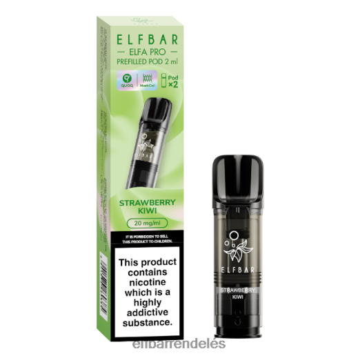 Elf Bar Rendelés - ELFBAR elfa pro előretöltött hüvelyek - 20 mg - 2 db 6DL6ZV81 zöld citrom
