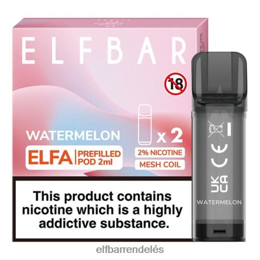 Elf Bar Rendelés Olcsón - ELFBAR elfa előretöltött hüvely - 2ml - 20mg (2 csomag) 6DL6ZV110 citrommenta
