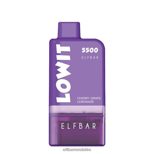 Elf Bar Vape Magyarország - ELFBAR előretöltött pod készlet lowit 5500 2%nic 6DL6ZV430 szőlő