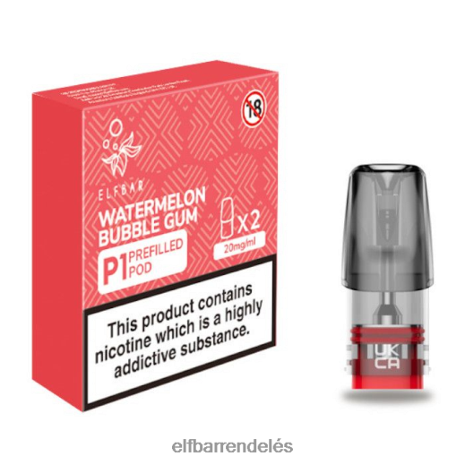 Elfbar Rendeles Poco - ELFBAR mate 500 p1 előretöltött hüvely - 20 mg (2 csomag) görögdinnye rágógumi 6DL6ZV159